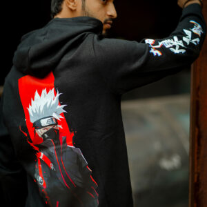 Anime Series : Kakashi Premium Black Hoodie