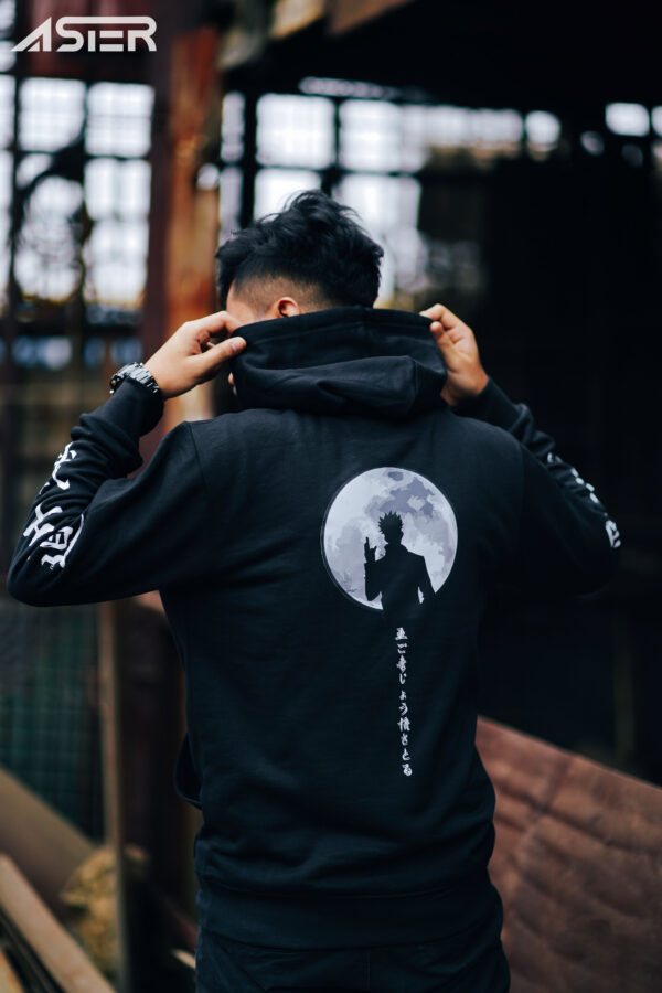 Anime Series : Satoru Gojo Comfortable Black Hoodie