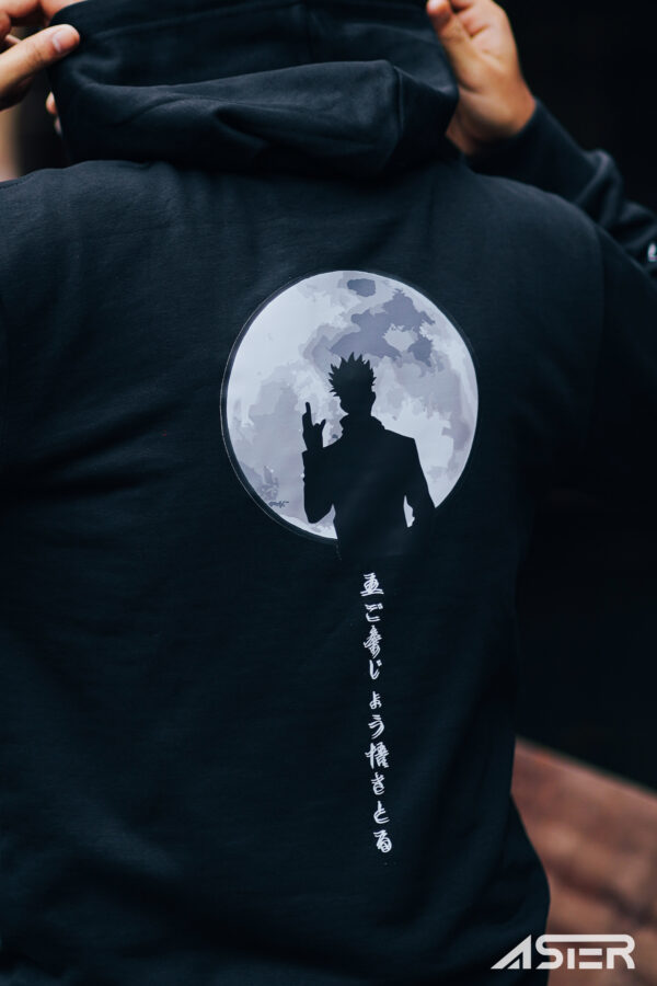 Anime Series : Satoru Gojo Comfortable Black Hoodie - Image 2