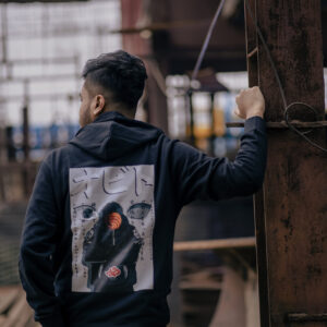 Anime Series : Nagato Comfortable Black Hoodie