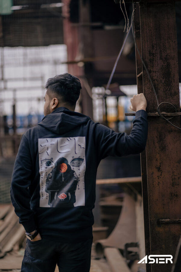 Anime Series : Nagato Comfortable Black Hoodie