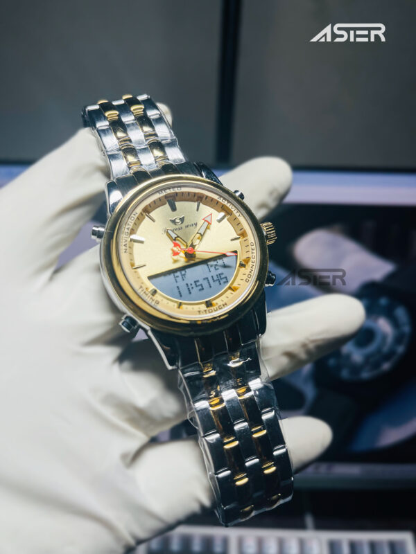 Success Way Original Men's Watch - Analog & Digital Dual time With Alarm - Image 2