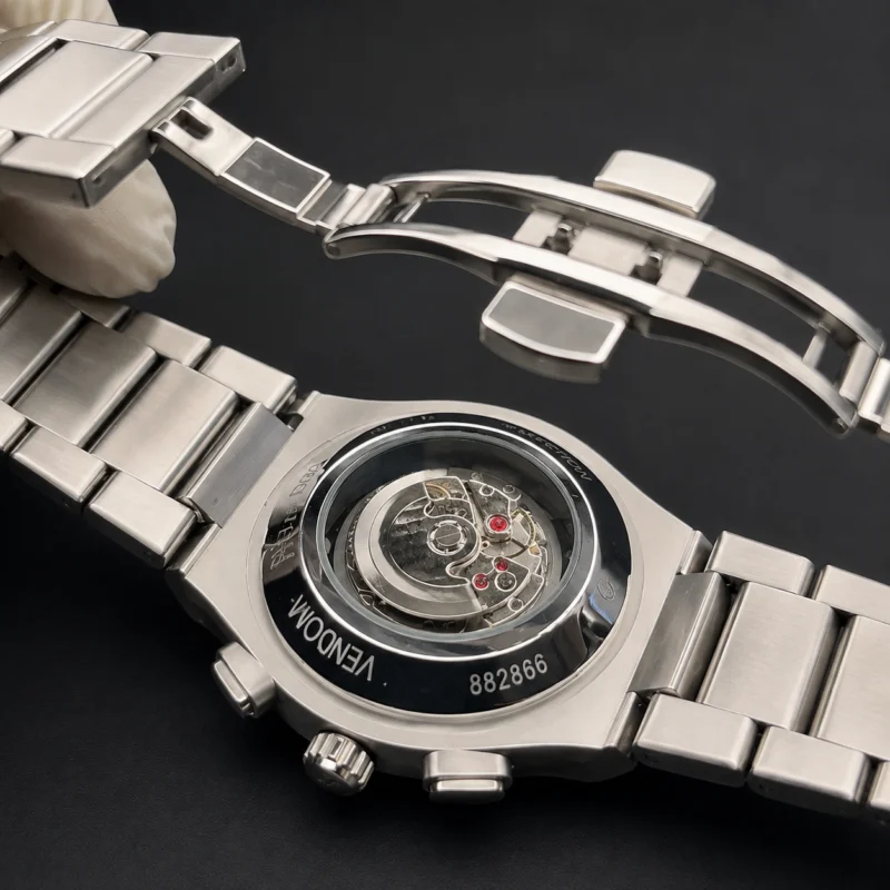 Premium Mechanical Look Watch Back Side
